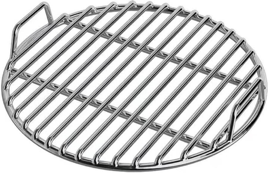Grill Rooster Rvs Vervanging Buiten Koken Met Handvat 33 cm Zilver