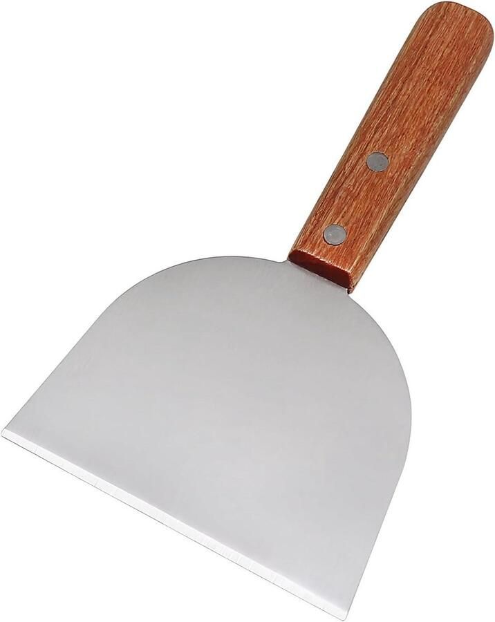 Grill Schraper Bakplaat Spatel Grill Reinigen Roestvrij Staal 22x13 cm Niet gespecificeerd