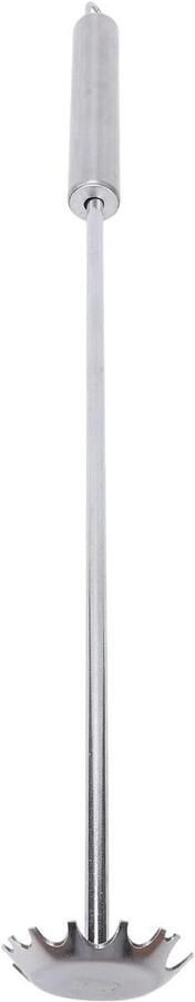 Grill Schraper BBQ Reiniger Grill Schoonmaken Roestvrij Staal 38 cm Lengte Zilver