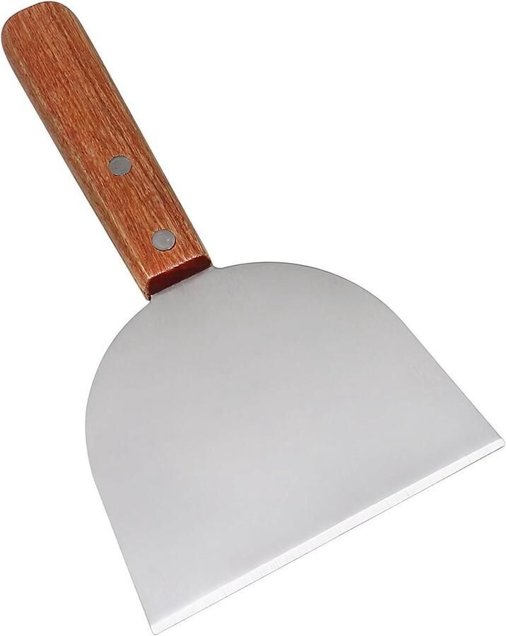 Grill Schraper BBQ Spatel Grill Reinigen Roestvrij Staal 21 x 12 cm Meerkleurig