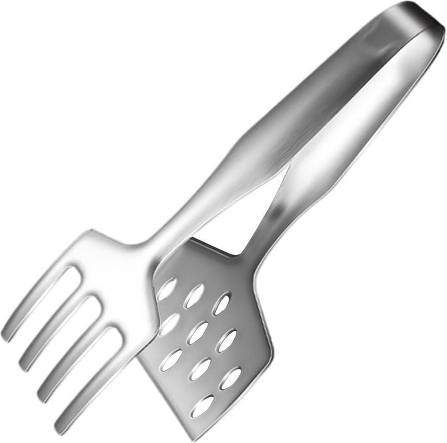 Grill Tang Kooktang Serveertang Buiten Koken Hittebestendig Handvat 27 cm Zilver