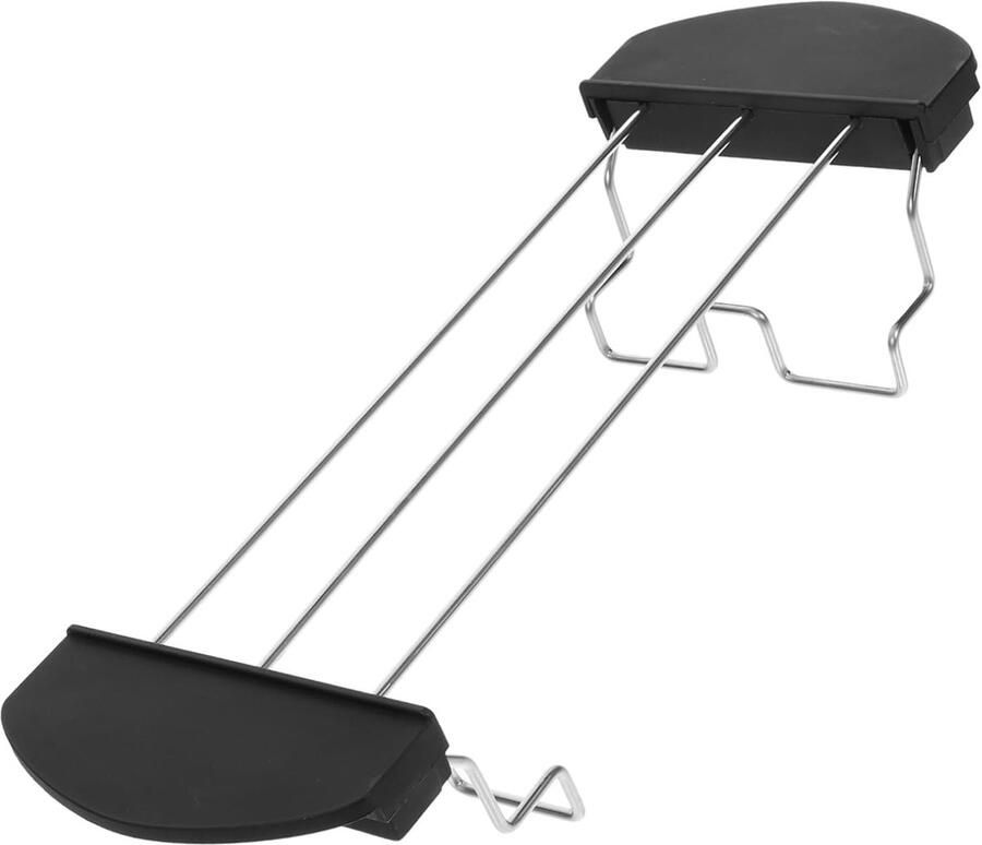 Grill Toast Rek Keuken Accessoire Brood Verwarmen Roestvrij Staal 13.5 cm Zwart