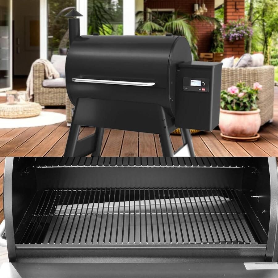Grill Vet Opvangbak Lade Vetvanger Barbecue Onderhoud Roestvrij Staal 745 x 40 x 10 cm Zilver