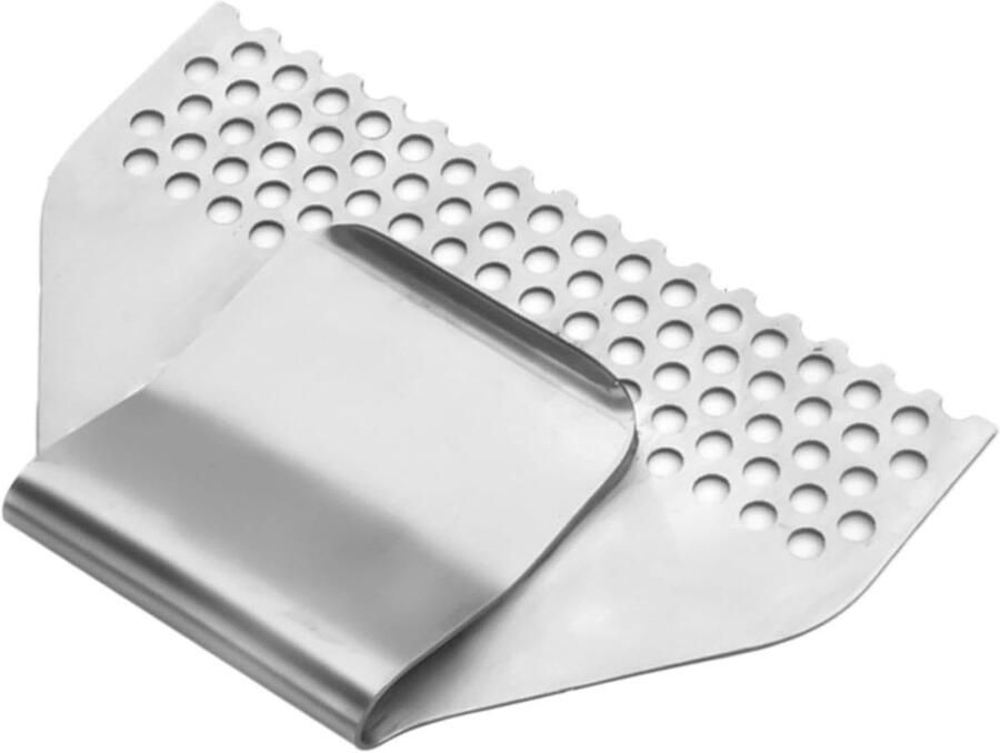 Grill Vet Opvangbak Vet Scheider Hygiënisch Grillen Roestvrij Staal 13 x 9 x 6 cm Zilver