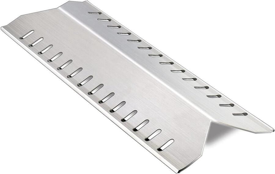 Grill Warmteplaat BBQ Onderdeel Gelijkmatig Grillen Roestvrij Staal 49 9 16 inch Zilver