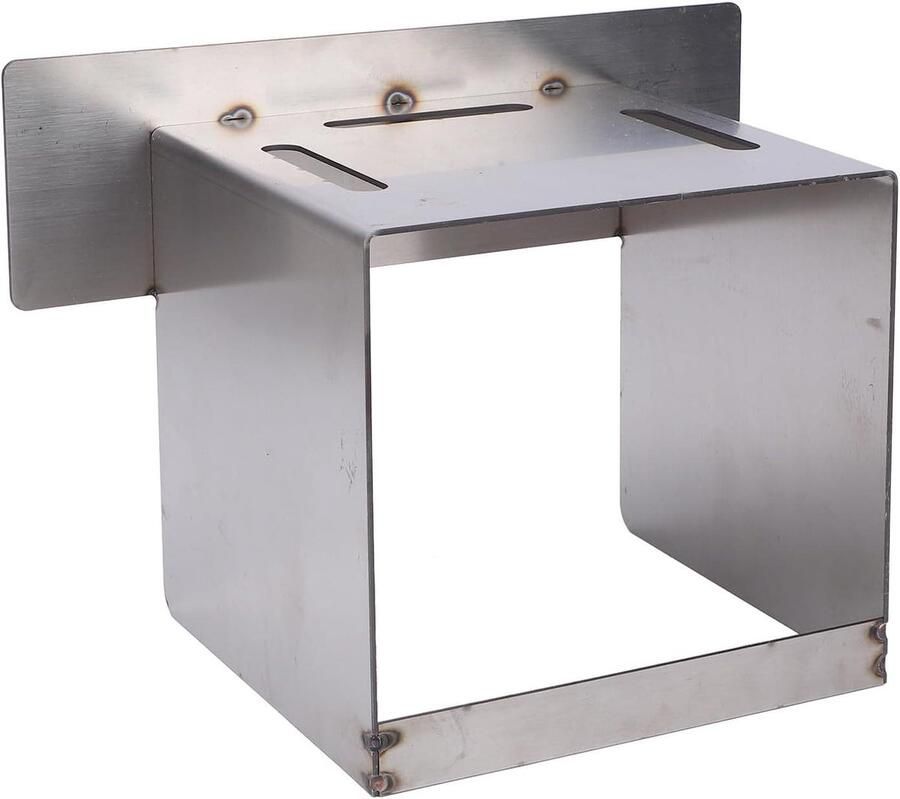 Grill Warmteschot Warmteverspreider RVS Gelijkmatig Grillen Roestvrijstalen Constructie 255 cm Lengte Zilver