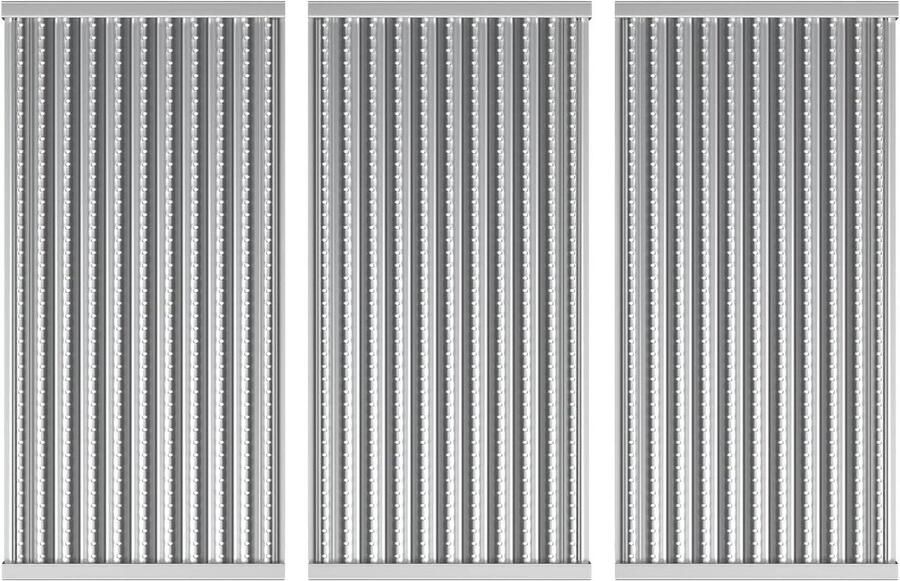 Grill Zendplaat Emitter Platen Barbecue Onderdeel Roestvrij Staal 43 cm Zilver