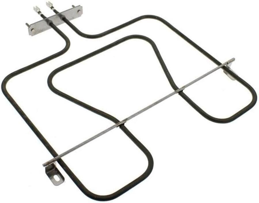 Grillelement Oven Ovenonderdeel Verwarmingselement Oven Repareren Gelijkmatige Warmte 25 x 25 x 3 cm Zilver