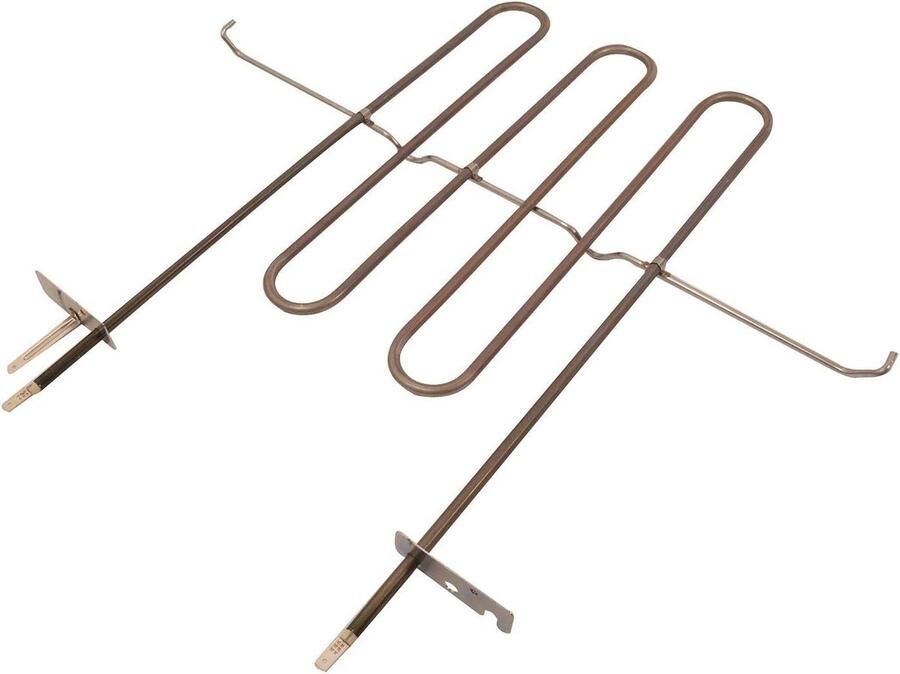Grillelement Oven Vervangend Element Oven Reparatie Gelijkmatige Warmte 25x25x3 cm Zilverkleurig