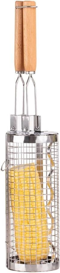 Grillkooi Rooster lade Buiten koken 360 graden draaiend 27 cm Metaal