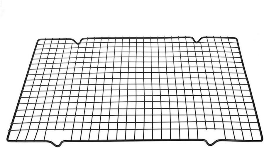 Grillmand Vis BBQ Mand Buiten Grillen Boogvormig Ontwerp 40 x 25 cm Zilverkleurig