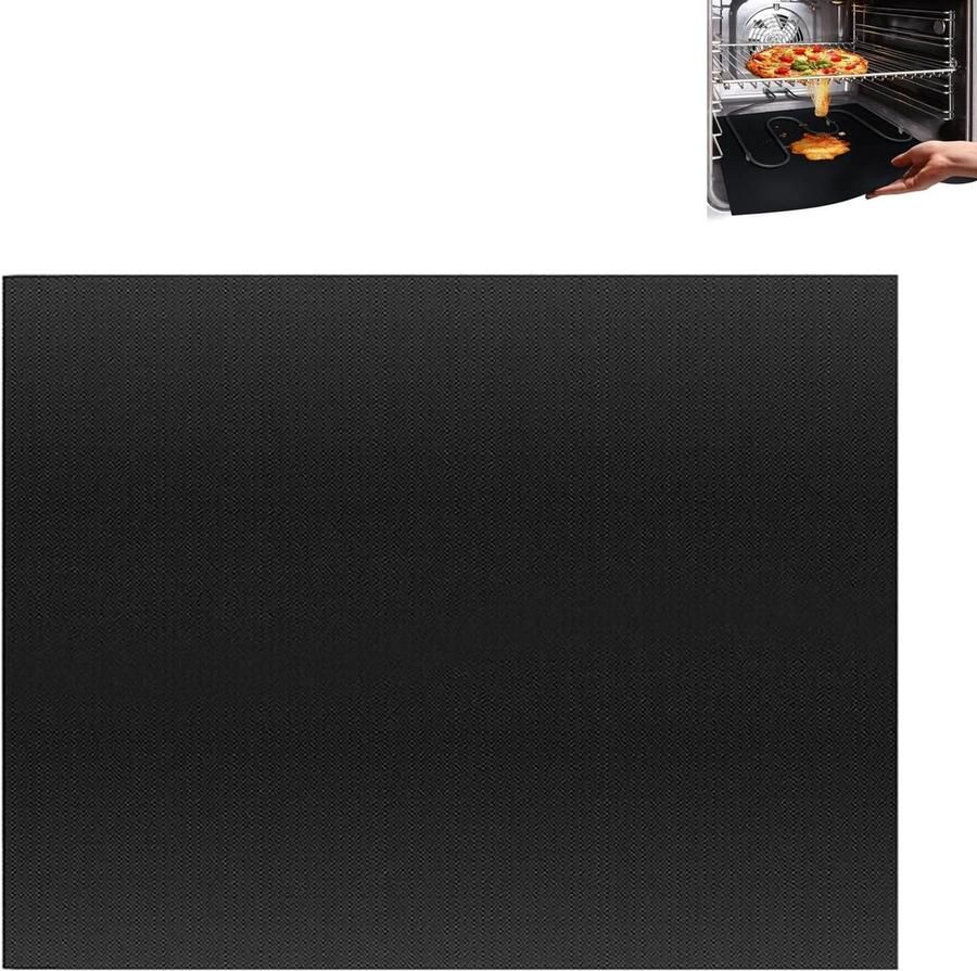 Grillmat 50 x 40 cm Hittebestendige Antiaanbaklaag Universele Grillmat voor Barbecue en Oven