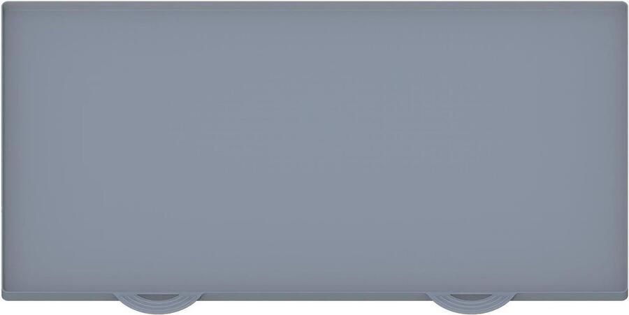 Grillmat Herbruikbaar Bakplaat Pad Buiten Koken Hittebestendig Siliconen 25 x 23.5 cm Grijs
