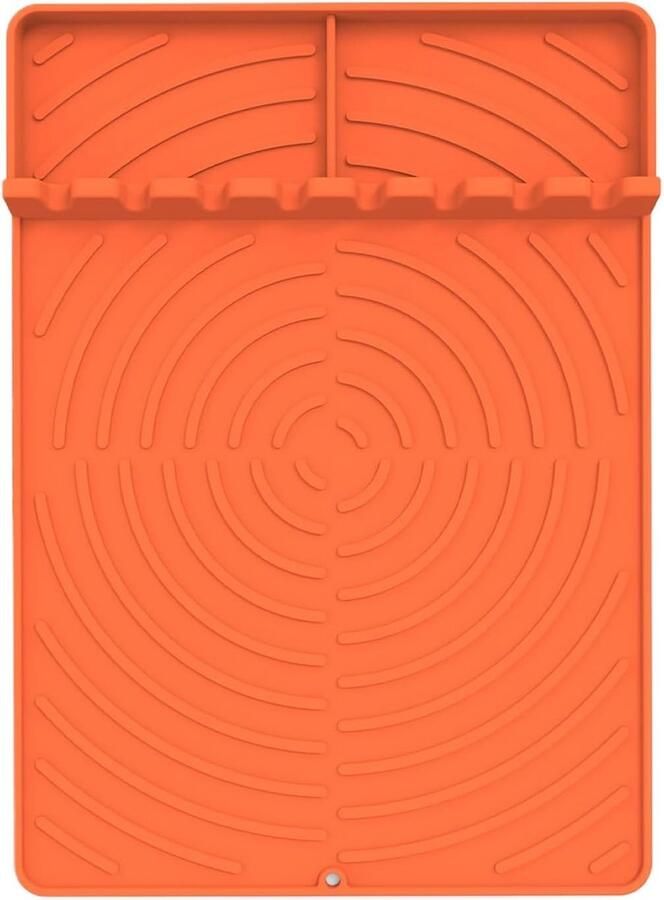 Grillmat Kookplaat Buiten koken Antiaanbaklaag 32 x 20 cm Zwart