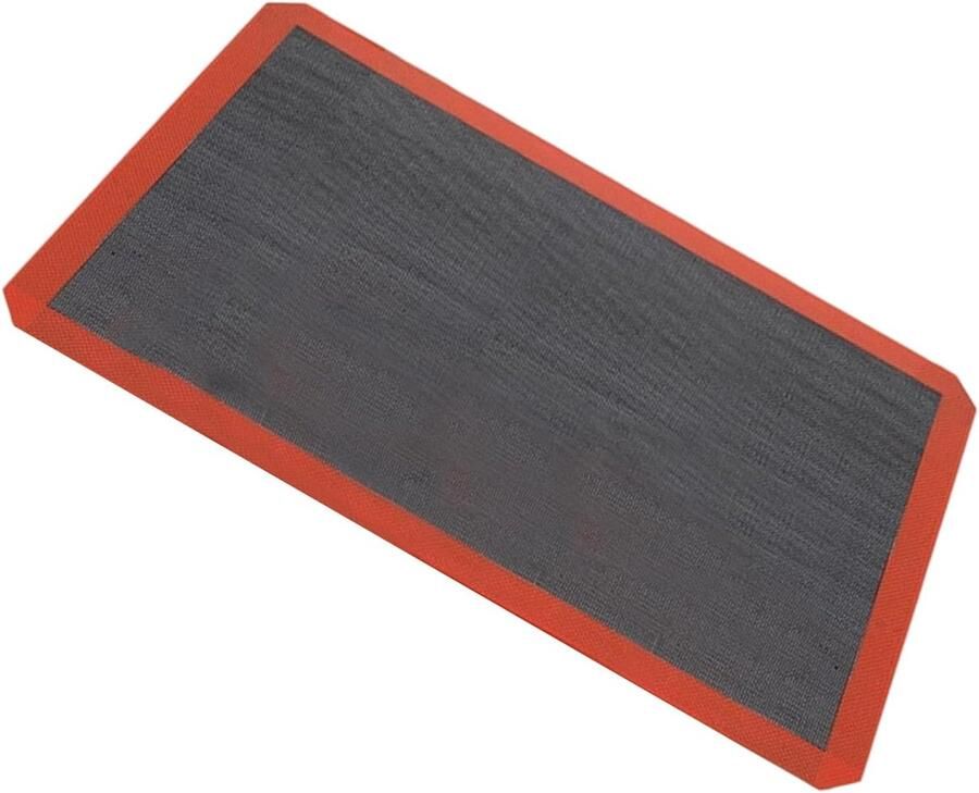 Grillmat Oven Bakmat Glasvezel Gezond Bakken Hoge Temperatuur Bestendig Universeel Formaat Grijs