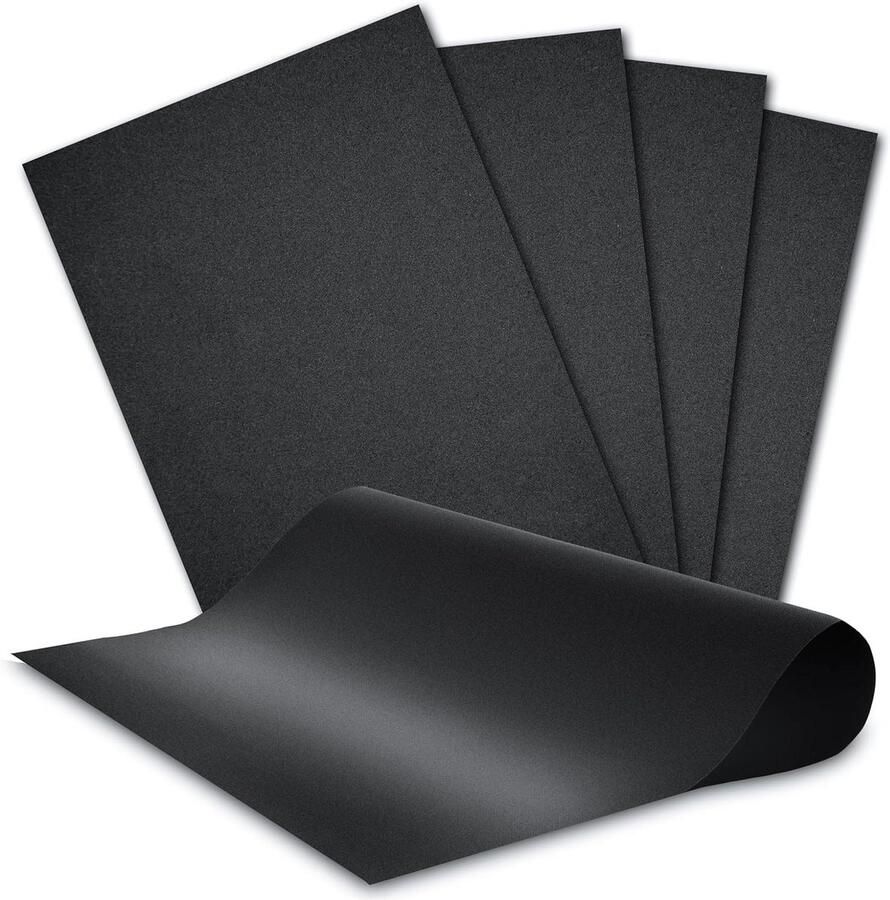 Grillmat Set Anti-aanbak Matten Barbecue Koken Herbruikbaar en Op Maat Te Snijden 40 x 33 cm