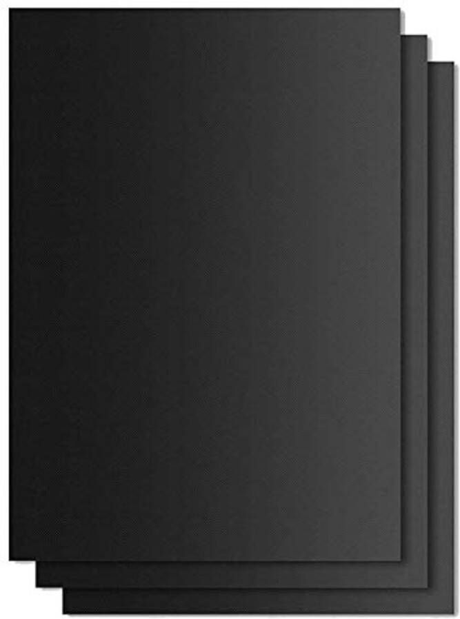 Grillmat voor BBQ en Oven Herbruikbare Anti-aanbak Bakpapier Set van 3