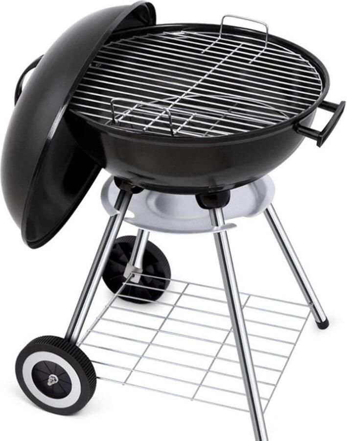 Grillnet met Voet Barbecue rek Buiten koken Roestvrij staal 165 cm Zilver
