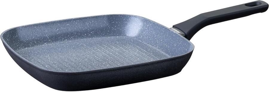 Grillpan 28 cm Keramische Coating PFAS-vrij Voor Alle Warmtebronnen Inclusief Inductie