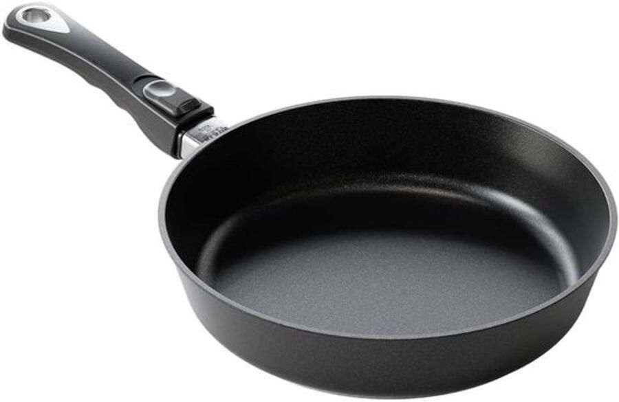 Grillpan Hoge Uitvoering Koekenpan Grill Buiten Koken Speciale Editie Ø 28 cm Zwart