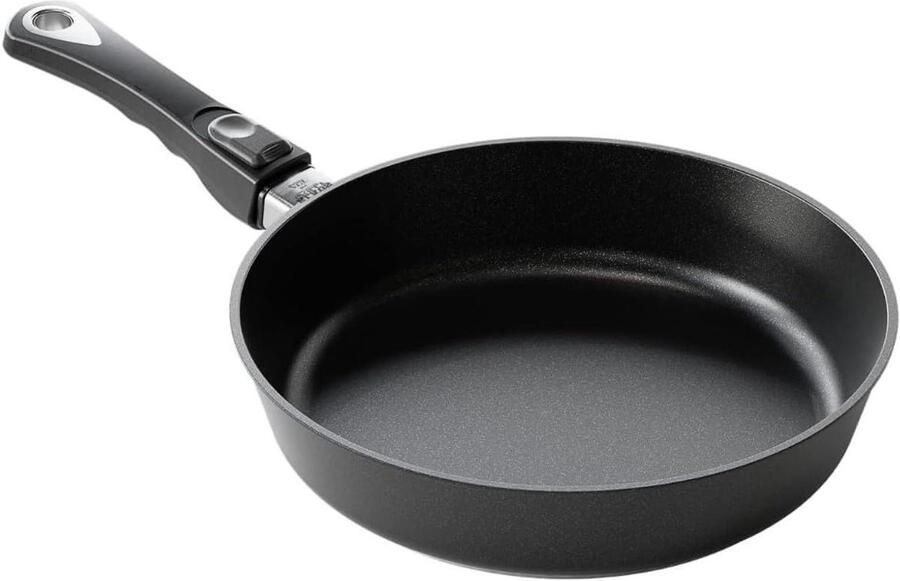 Grillpan Hoge Uitvoering Koekenpan Grill Buiten Koken Speciale Editie Ø 28 cm Zwart