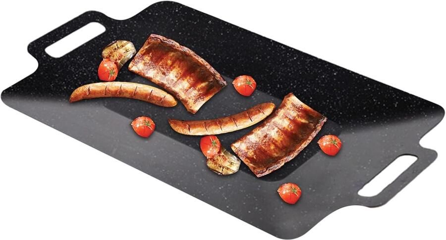 Grillpan Kook Griddle Plaat voor Stoven en Bakken