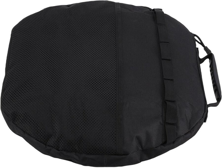Grillpan Opbergtas Bakplaat Draagtas Outdoor Koken Extra Buitenzak 43x22x42 cm Zwart