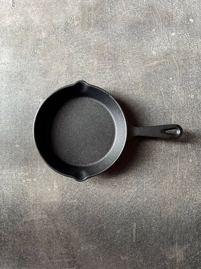 Gietijzeren grillpan pizzaoven groot 26 cm