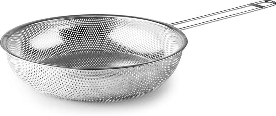 Grillpan roestvrij staal 18 10-28 cm