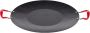 Koreaanse Grillpan Draagbare Kookpan Buiten Koken Anti-aanbaklaag 34 cm Zwart - Thumbnail 1