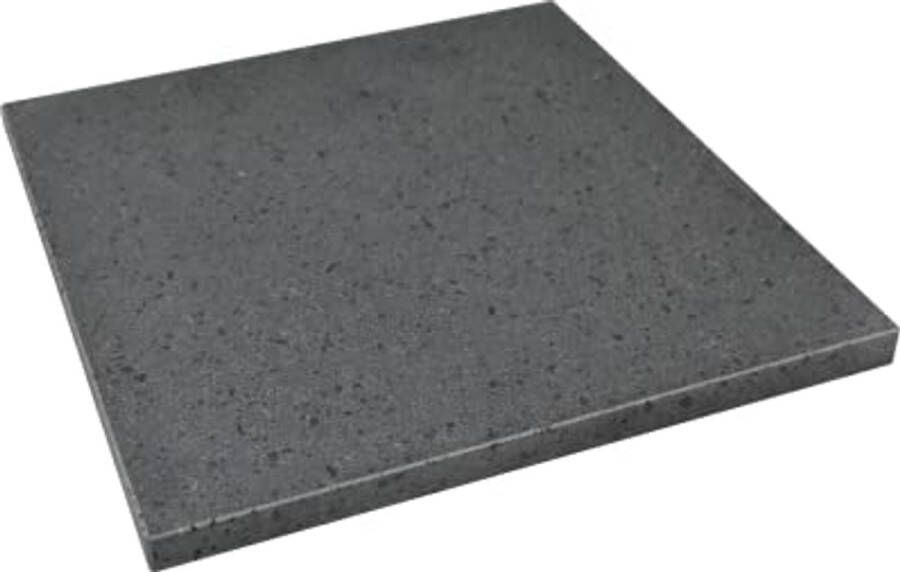 Grillpan van lavasteen voor oven en grill 45 x 30 cm