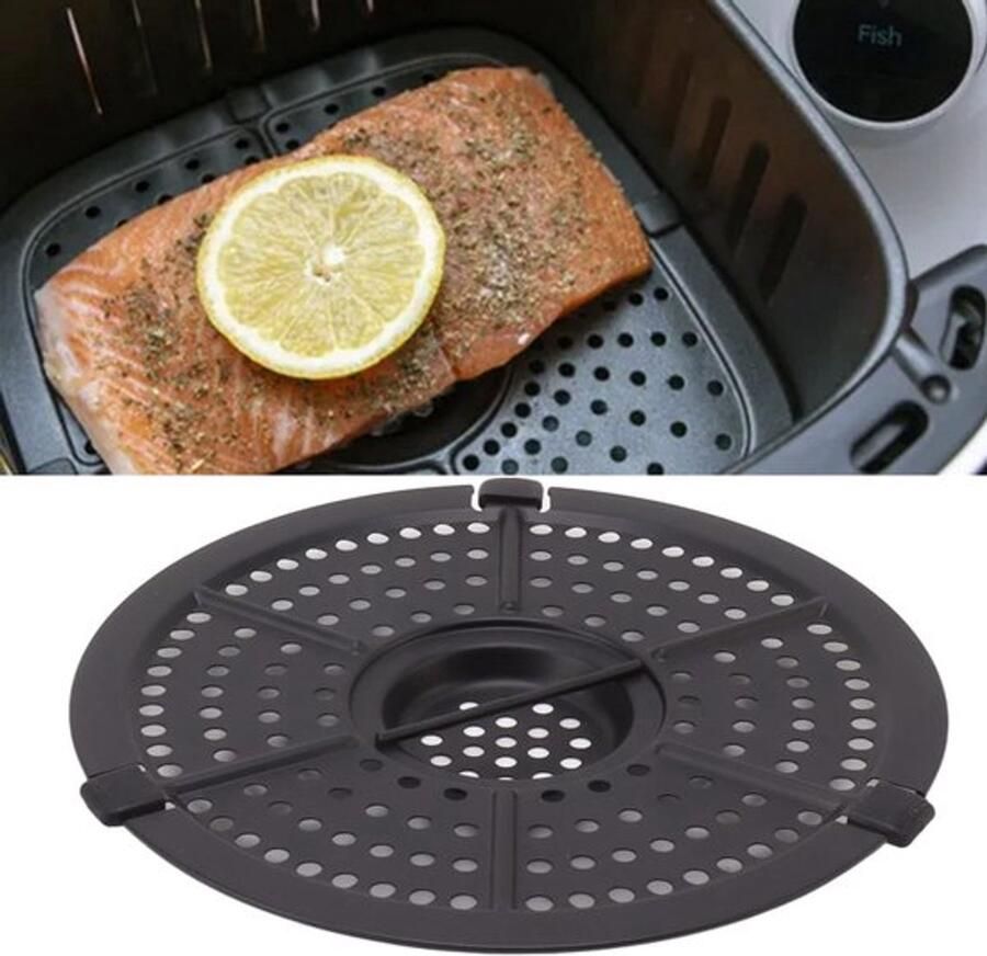 Grillpan Vervanging Roestvrij Staal 16x16cm Vaatwasserbestendig Inclusief Olie Borstel Lichtgewicht 110g Frituurpan