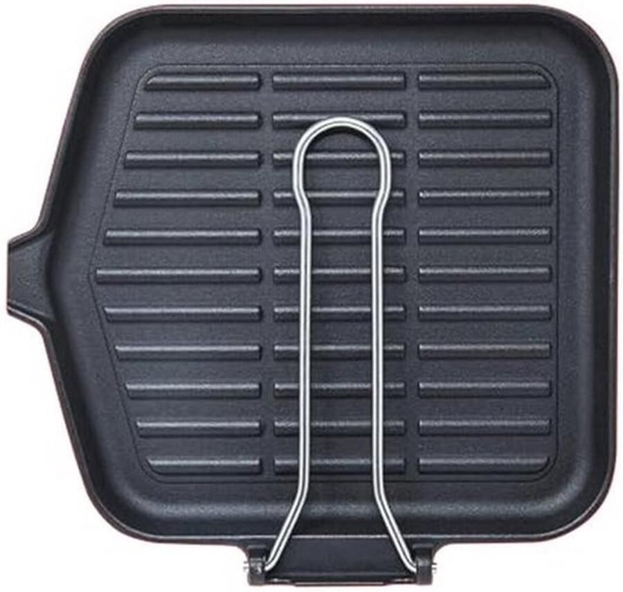 Grillpan voor Gezond Koken RVS en Duurzaam Design
