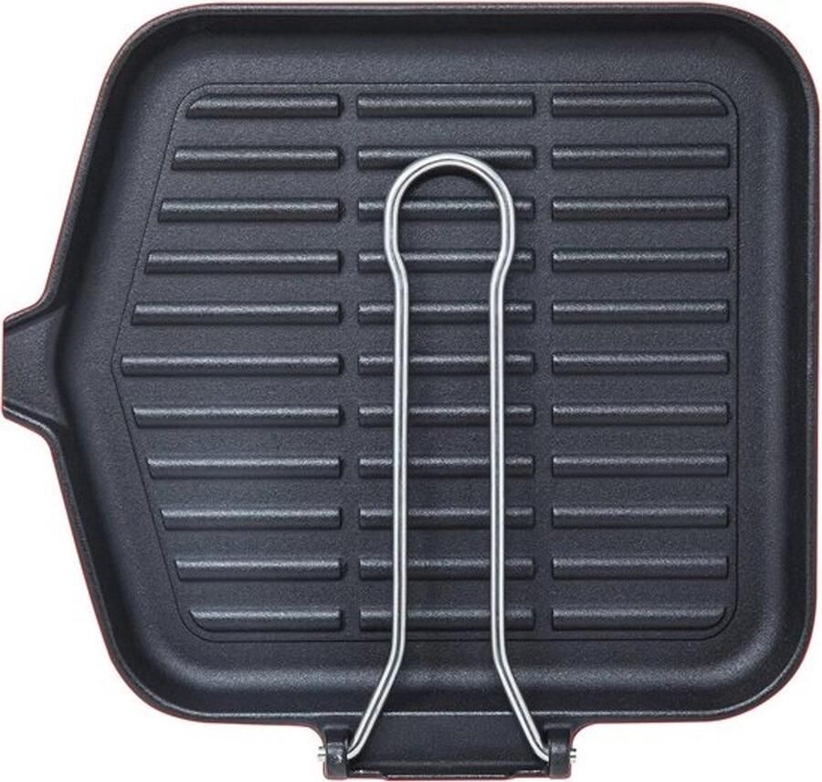 Grillpan voor Gezond Koken RVS en Duurzaam Design