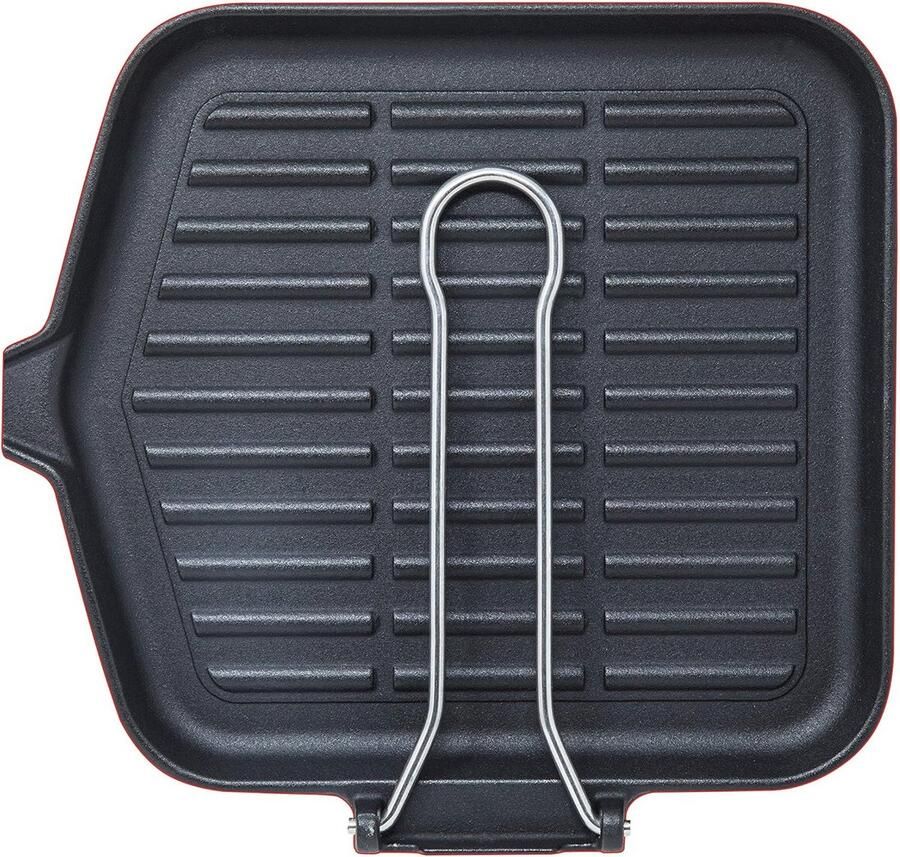 Grillpan voor Gezond Koken RVS en Duurzaam Design