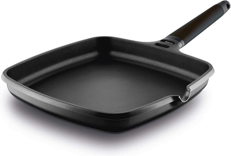 Grillpannen 4-delig van aluminium