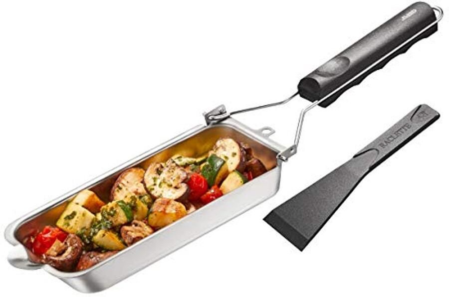 Grillpannetjes BBQ Roestvrijstalen grillpan voor groenten garnalen aardappelen en kaas