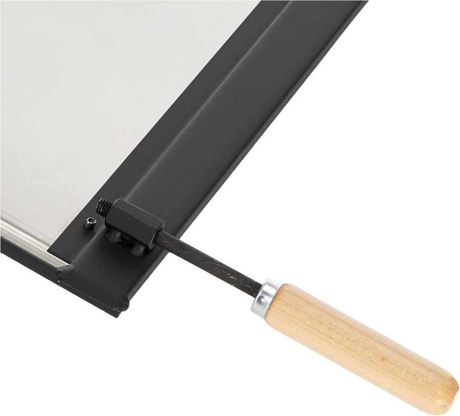 Grillplaat Bakplaat Buiten koken Vet afvoer 41 x 465 cm Grijs