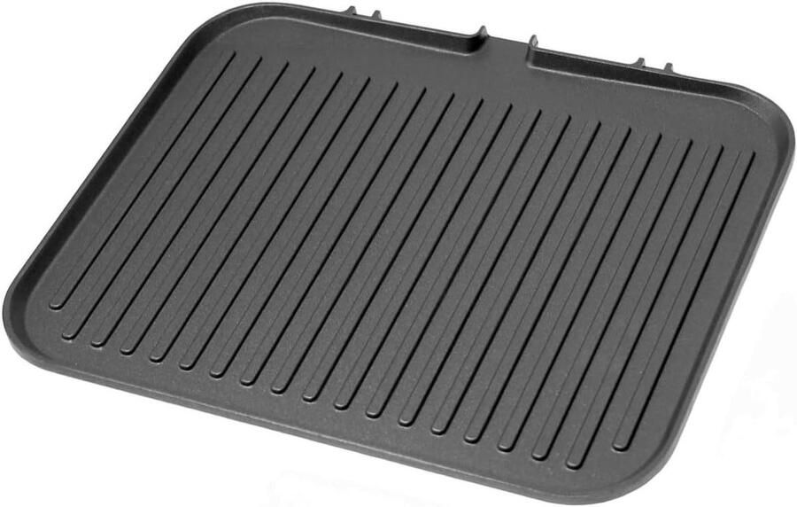 Grillplaat Bodemplaat Bakplaat Onderdeel Buiten Koken Origineel Onderdeel 30 x 20 cm Zwart