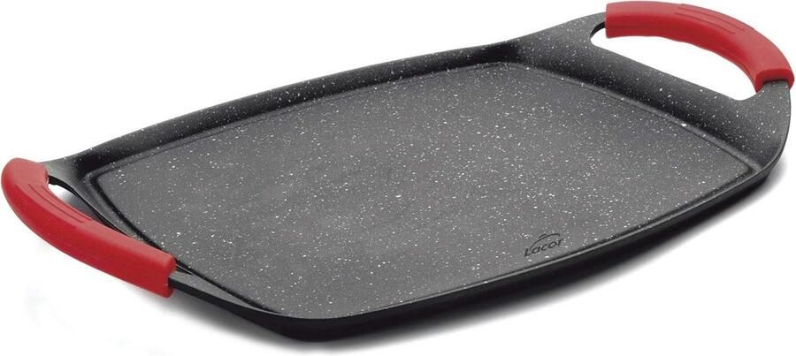 Grillplaat Eco Piedra 1 5 x 22 5 x 29 cm Zwart voor Veilig Koken