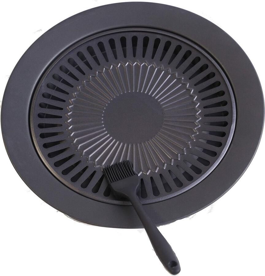 Grillplaat voor Gasfornuis Antiaanbak 30 5 cm Diameter Camping & Outdoor Koken
