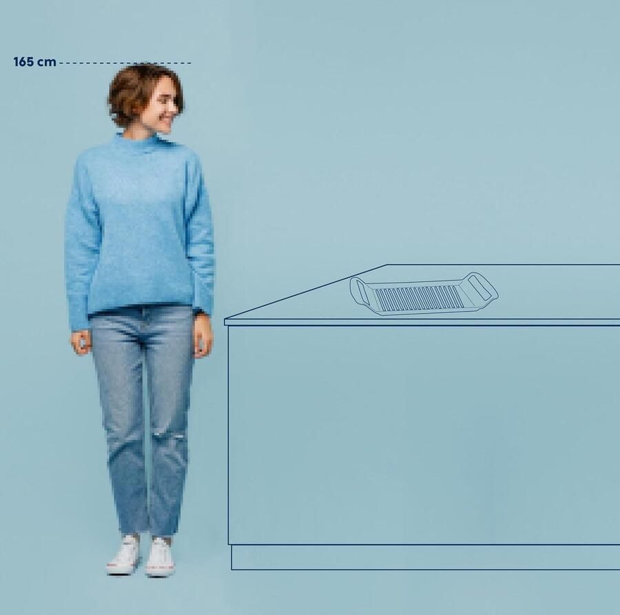 Grillplaat gegoten aluminium 5 mm inductiekookplaten 30 x 24 cm Kerros zwart