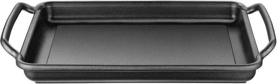 Grillplaat glad 40 x 28 cm met Teflon coating ideaal voor grillen en bakken - Foto 3
