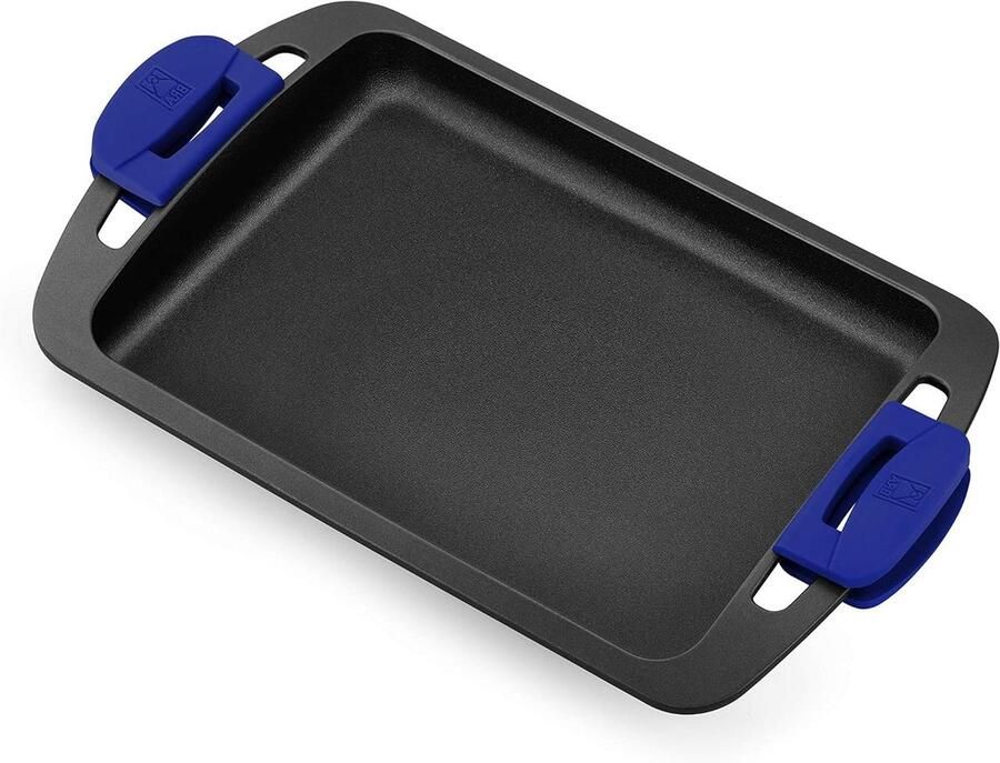 Grillplaat Gladde Plaat Gezond Koken Afneembare Handgrepen 40 cm Multicolor