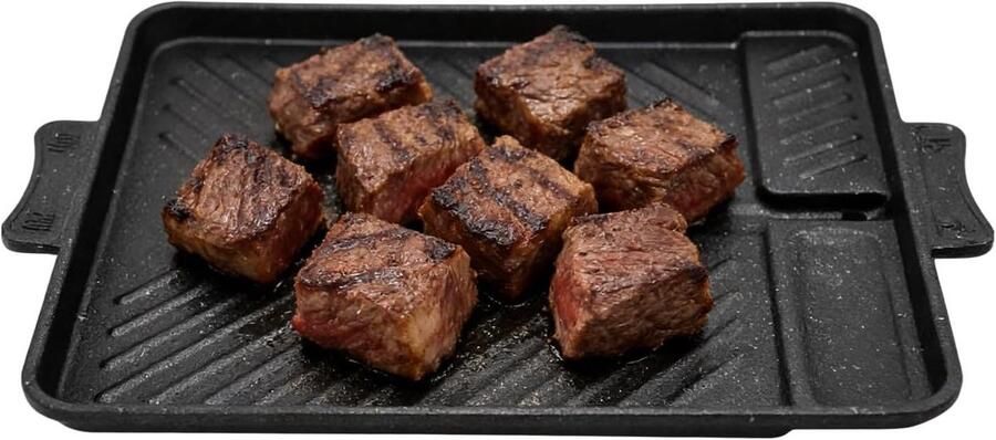 Grillplaat Inductie Bakplaat Gietijzer Bakplaatje