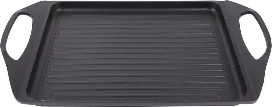 Grillplaat Inductie Bakplaat Gietijzer Grillfunctie