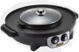 Grillplaat Grill plaat Grill apparaat Koreaanse BBQ Hotpot Elektrisch Korean BBQ Koreaanse Grill Koreaanse Grill en Hotpot Set Korean BBQ Grill Gourmetstel Steengrill - Thumbnail 1