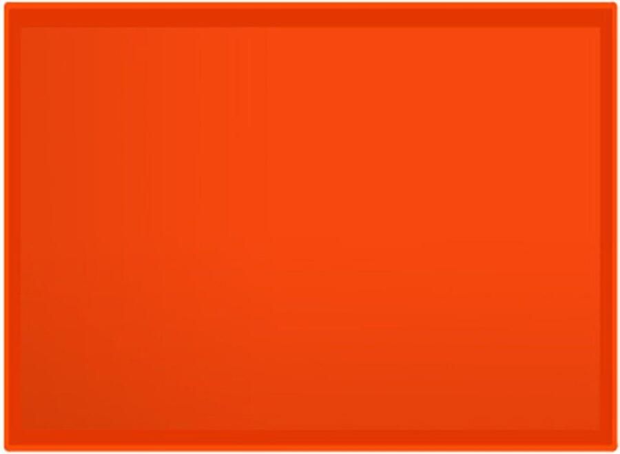 Grillplaat Mat Bakplaat Beschermer Barbecue Schoonhouden Voedselveilig Siliconen 56 x 41 x 2.5 cm Oranje