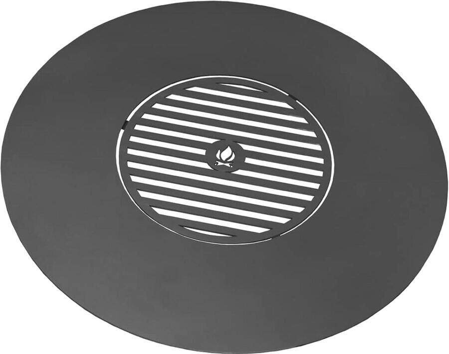 Grillplaat met Grill 80 cm voor Vuurschaal Ideale BBQ Accessoire