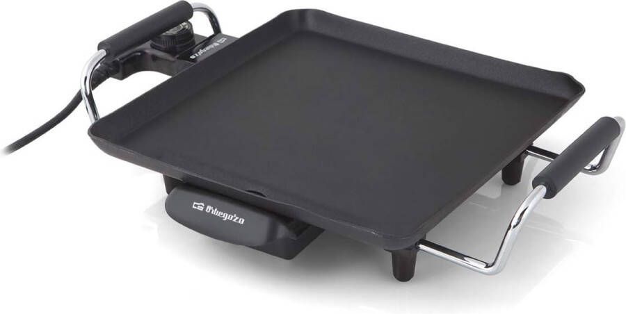 Grillplaat met Temperatuurregelaar en Antiaanbaklaag 1500 W